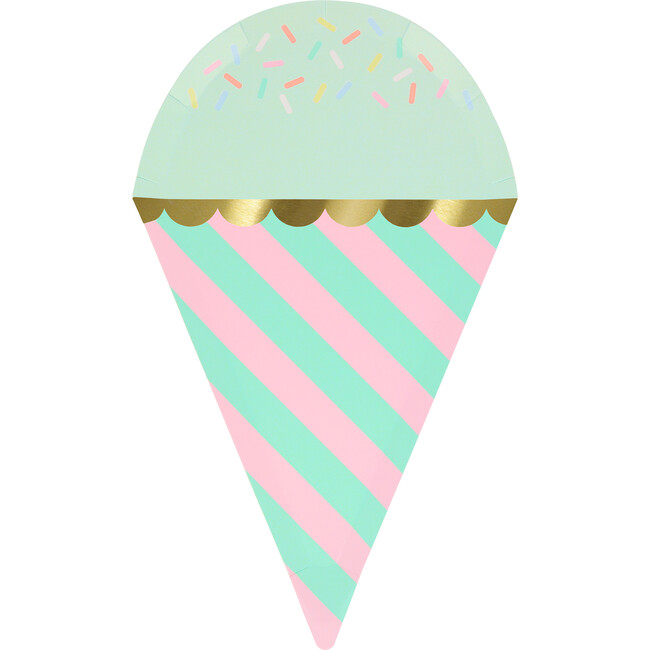 Ice Cream With Sprinkles Plates - Party - 5