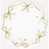 Gold Bow Side Plates - Party - 1 - thumbnail