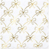 Gold Bow Large Napkins - Party - 1 - thumbnail