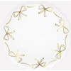 Gold Bow Dinner Plates - Party - 1 - thumbnail
