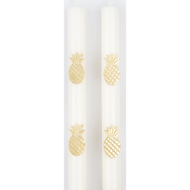 Gold Pineapple Table Candles - Candles - 3