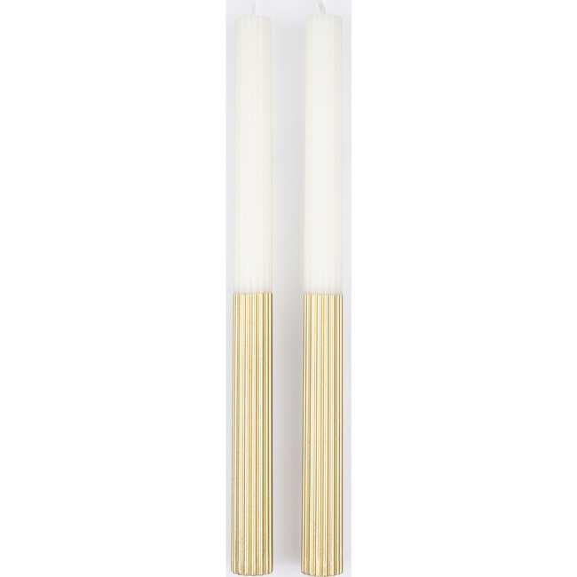 Gold Dipped Table Candles - Candles - 3