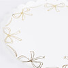 Gold Bow Dinner Plates - Party - 2