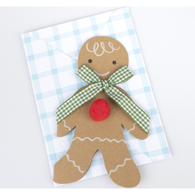 Gingerbread Man Card - Greeting Cards - 4