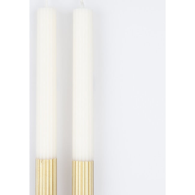 Gold Dipped Table Candles - Candles - 4