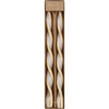 Gold Stripe Twist Candles - Candles - 5