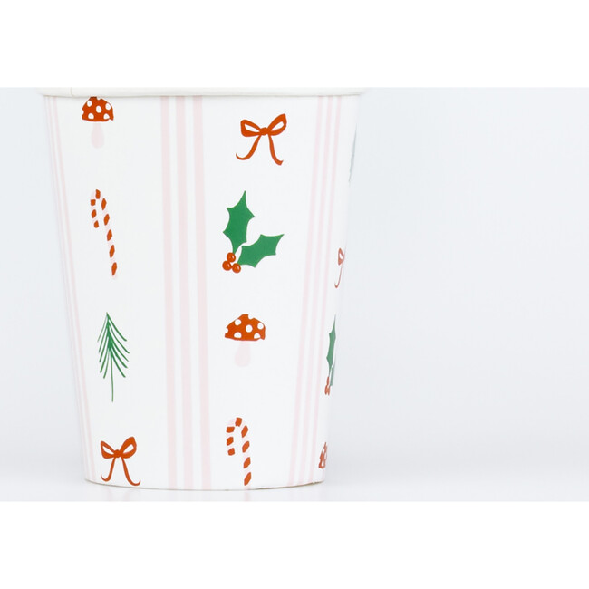 Festive Icon Stripes Cups