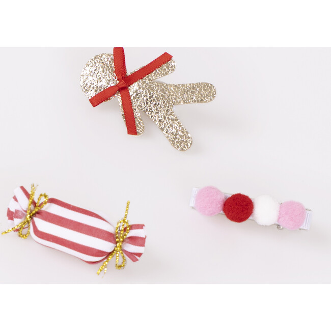 Gingerbread House Hair Clips - Hair Accessories - 4