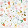 Elegant Floral Small Napkins - Party - 1 - thumbnail