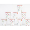 Ditsy Posy Scalloped Cups - Party - 1 - thumbnail