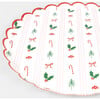 Festive Icon Stripes Dinner Plates - Party - 3 - thumbnail