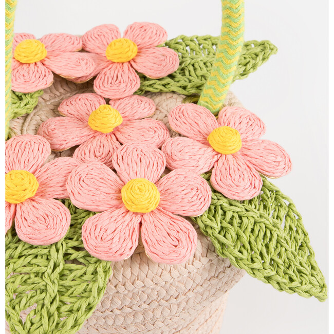 Flower Pot Basket Bag - Costume Accessories - 4