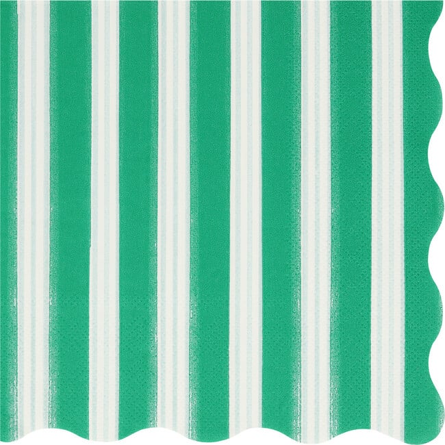 Festive Stripe Large Napkins - Party - 6