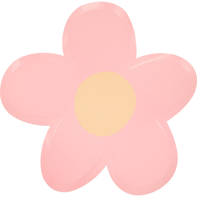 Daisy Shaped Plates - Party - 4