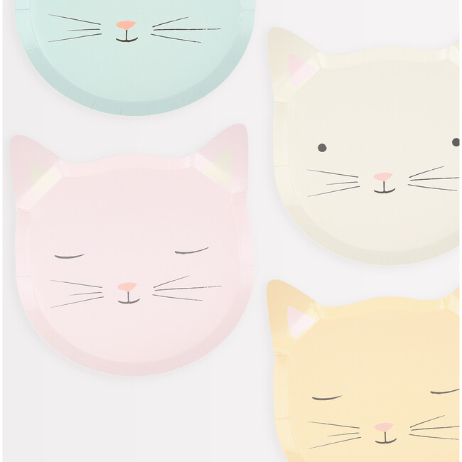 Cute Kitten Plates