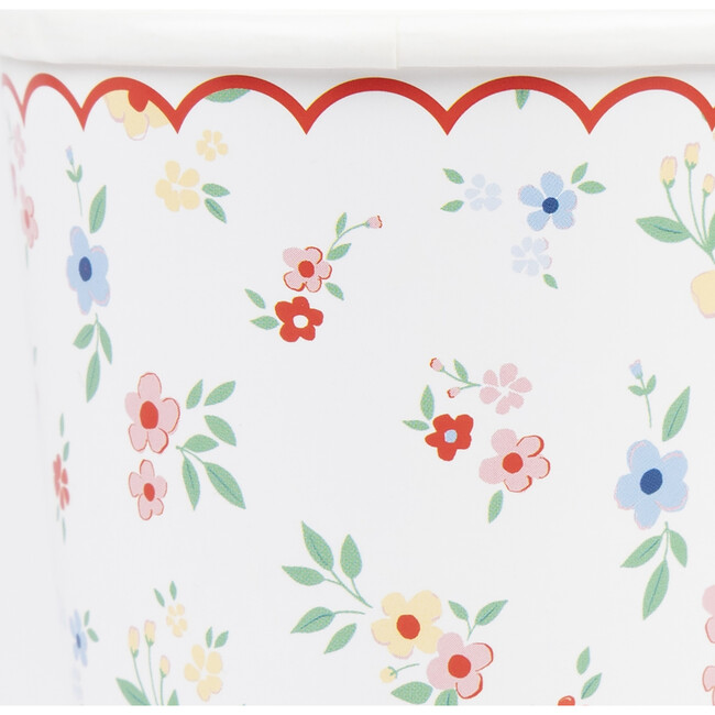 Ditsy Posy Scalloped Cups - Party - 3