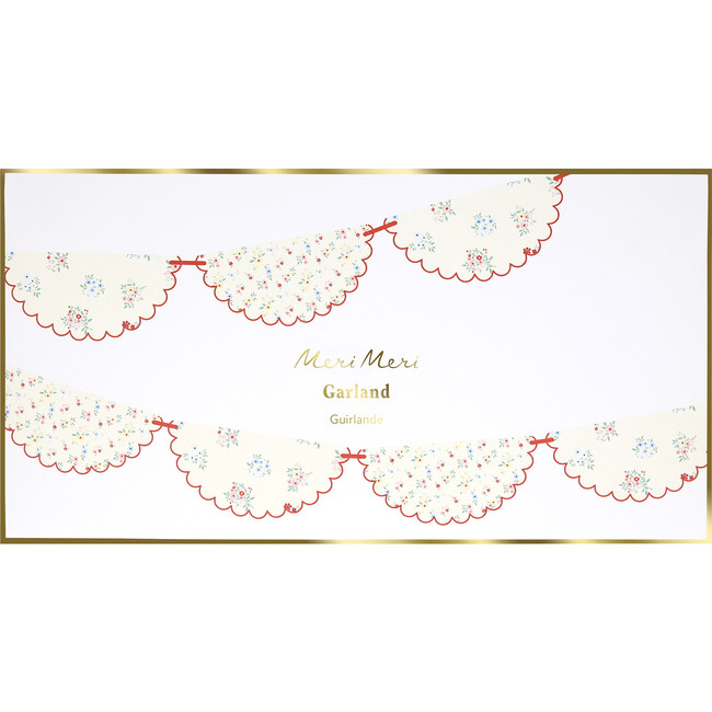 Ditsy Posy Paper Garland - Party - 3