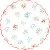 Ditsy Posy Scalloped Dinner Plates - Party - 5 - thumbnail