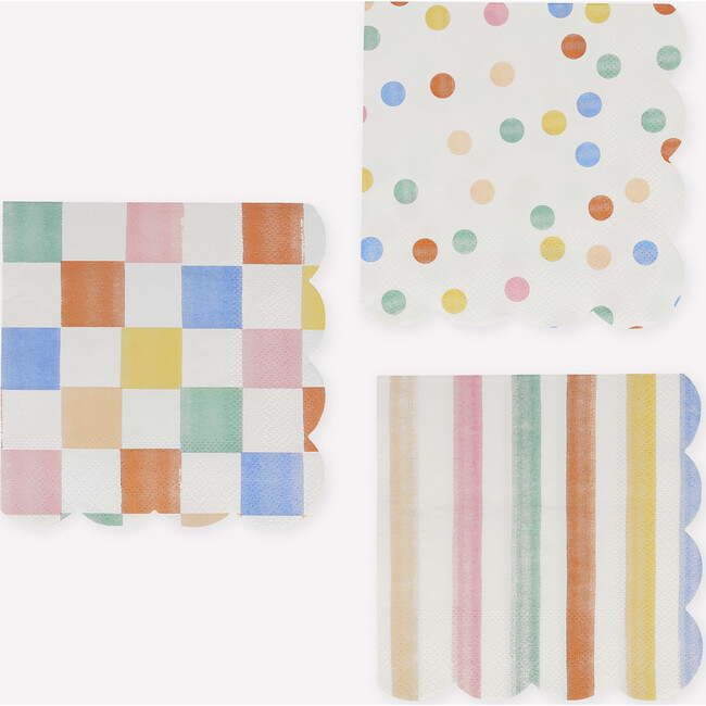 Colorful Pattern Small Napkins