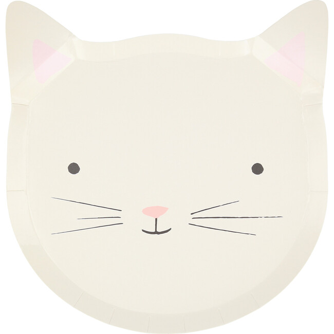 Cute Kitten Plates - Party - 6
