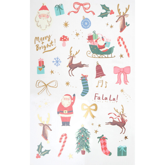 Christmas Mixed Icon Temporary Tattoos