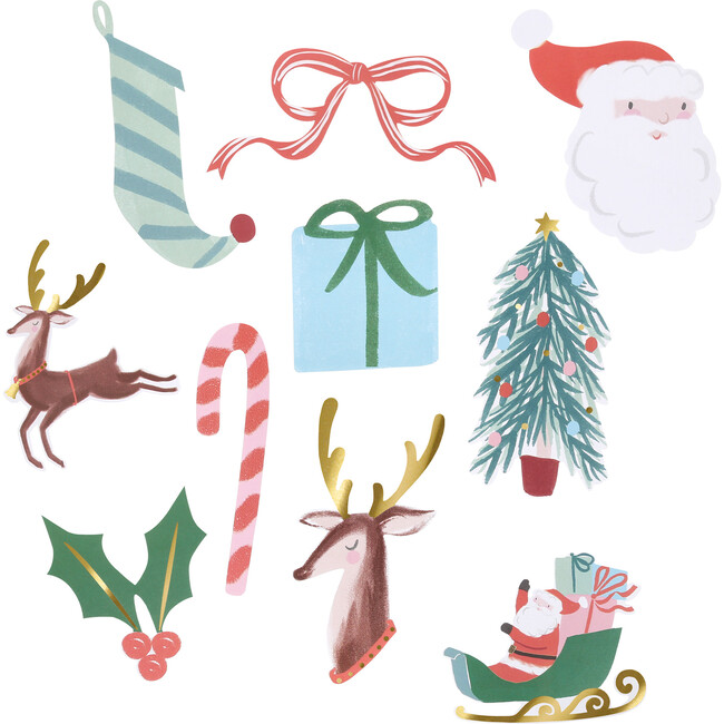 Christmas Shaped Stickers