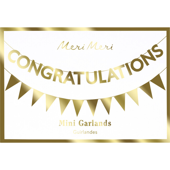 Congratulations Mini Matchbox Garlands