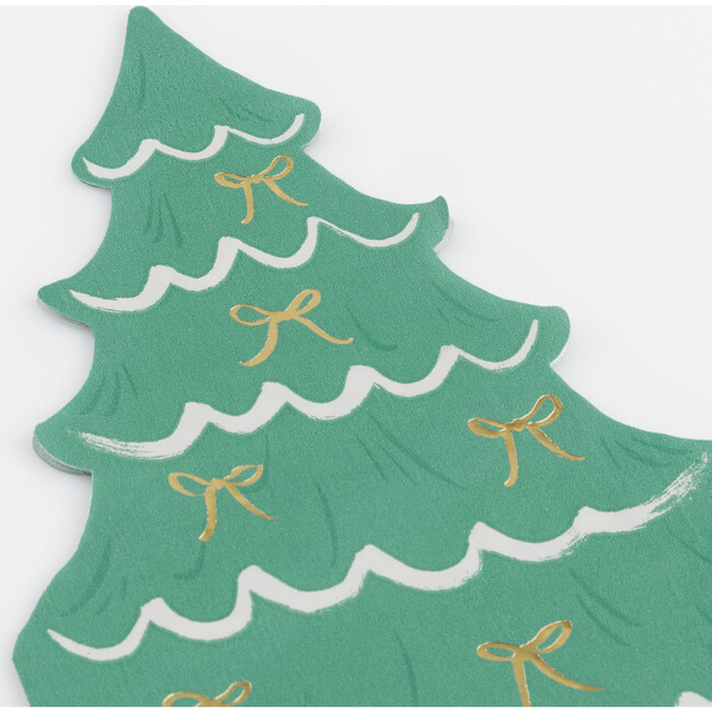 Christmas Tree With Bows Napkins