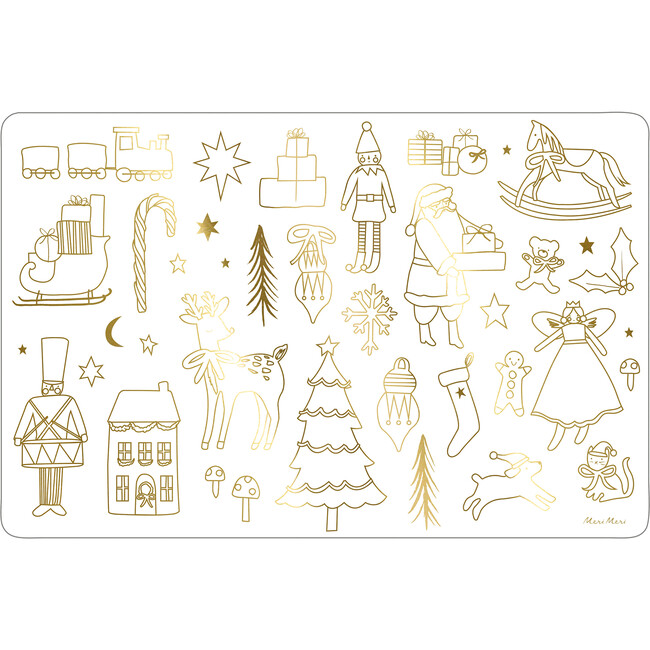 Christmas Coloring Placemats - Arts & Crafts - 3