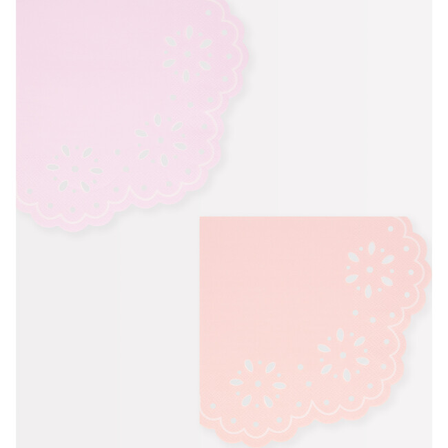 Broderie Anglaise Lace Multi Large Napkins