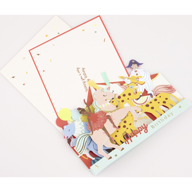 Circus Concertina Card - Greeting Cards - 4