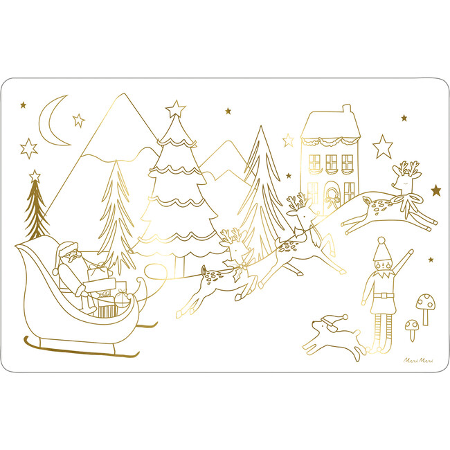 Christmas Coloring Placemats - Arts & Crafts - 4