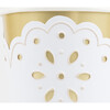 Broderie Anglaise Lace White Cups - Party - 3