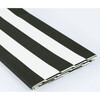 Black Striped Tablecloth - Party - 2 - thumbnail