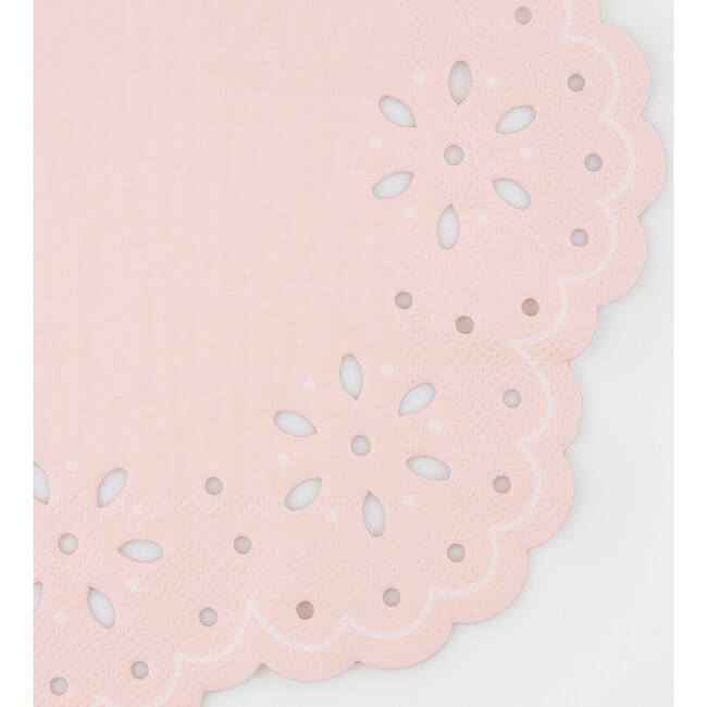 Broderie Anglaise Lace Multi Large Napkins - Party - 3
