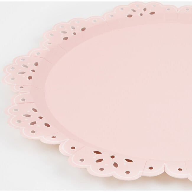 Broderie Anglaise Lace Multi Dinner Plates - Party - 3