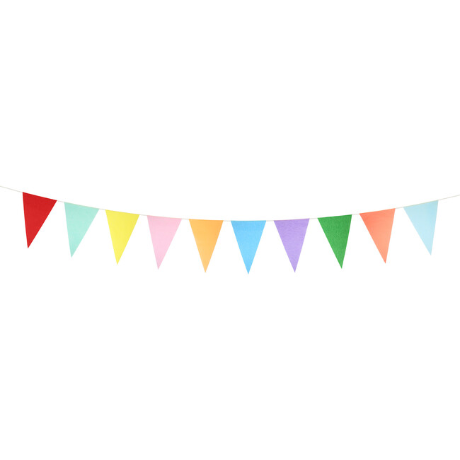 Bright Tissue Flag Garlands - Party - 3