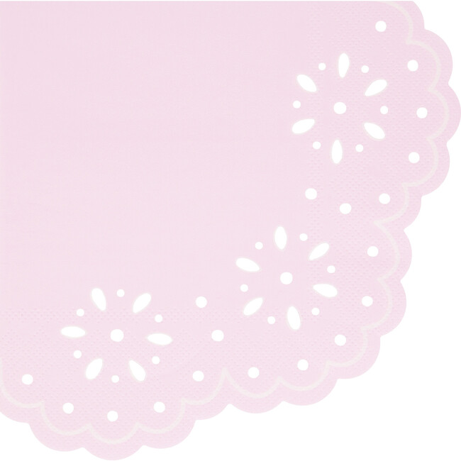 Broderie Anglaise Lace Multi Large Napkins - Party - 4