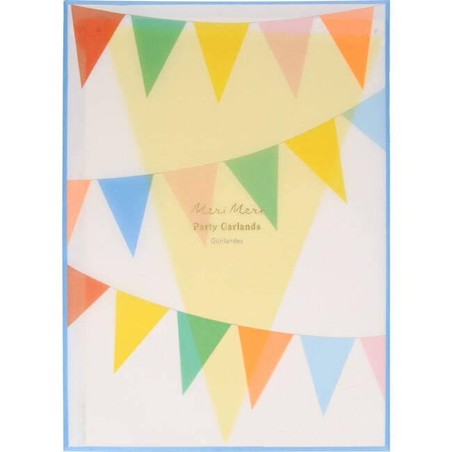 Bright Tissue Flag Garlands - Party - 4