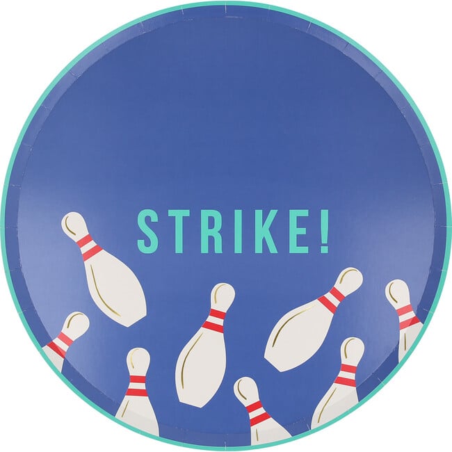 Bowling Dinner Plates - Party - 4