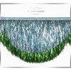 Blue Tinsel Scallop Garland - Party - 4