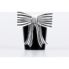 Black & White Stripy Bow Cups - Party - 1 - thumbnail