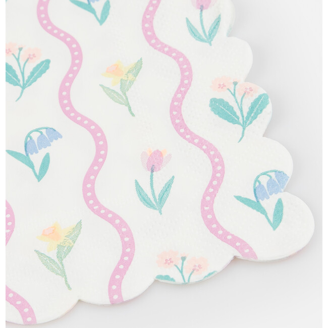 Bloomsbury Floral Pattern Small Napkins - Party - 3