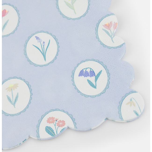 Bloomsbury Floral Pattern Large Napkins - Party - 3
