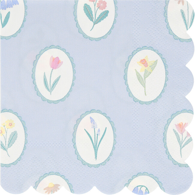 Bloomsbury Floral Pattern Small Napkins - Party - 5
