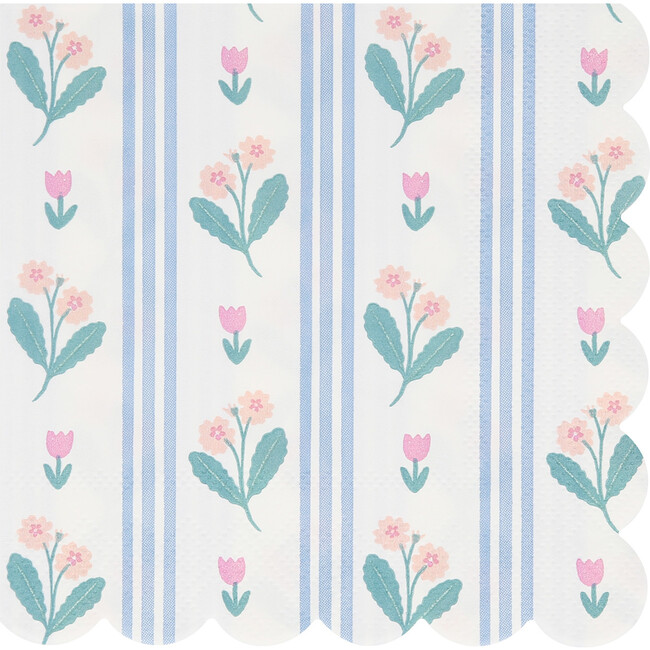 Bloomsbury Floral Pattern Small Napkins - Party - 6