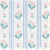 Bloomsbury Floral Pattern Small Napkins - Party - 6