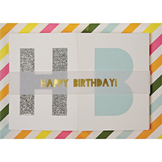 Birthday Banner Card - Greeting Cards - 3