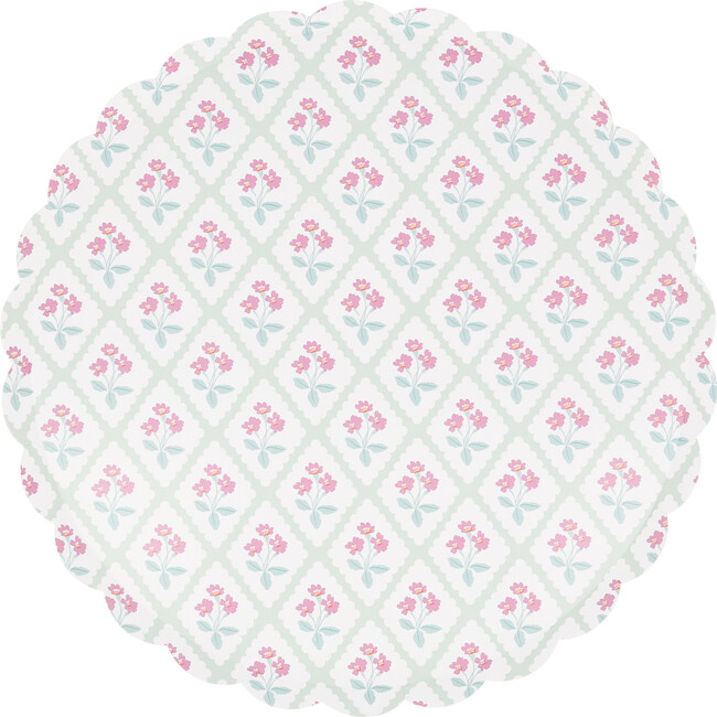 Bloomsbury Floral Pattern Dinner Plates - Party - 7