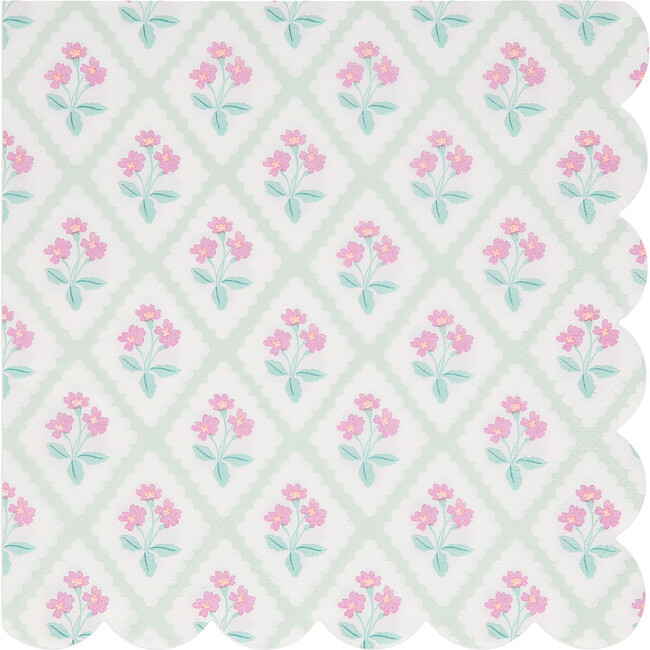 Bloomsbury Floral Pattern Large Napkins - Party - 7